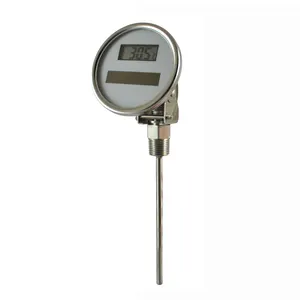 Alle rvs solar digitale industriële thermometer elke hoek thermometer