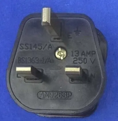 Shifuhuang Fabriek Direct Verkopen AM-9268P Uk Bs 1363 13A Plug