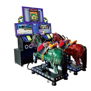 GoGo jockkey III — Machine de jeu d'obstacle 2P, jouet de Sport d'intérieur amusant, pièces de monnaie, Sport d'arcade, équitation, à vendre, offre spéciale, 2020