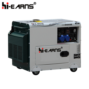 6KW 7KW 60HZ 110V 220V Single Cylinder Silent Diesel <span class=keywords><strong>Generator</strong></span> Cho Ánh Sáng TV Máy Tính - Product Image 3