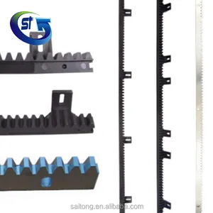 ไนลอนคุณภาพสูงเกียร์Rackสำหรับเลื่อนประตู2-จุดยึดNGR-2L12