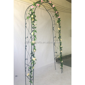 Arc de jardin extérieur en <span class=keywords><strong>fer</strong></span> <span class=keywords><strong>forgé</strong></span> avec banc, offre spéciale, économique - Product Image 6