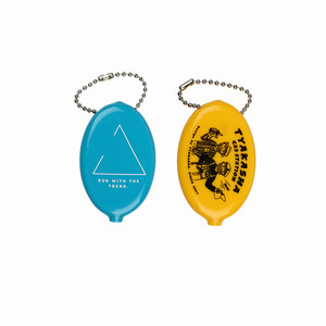 All'ingrosso Kawaii PVC portamonete con Mini modello animale ovale chiusura aperta portachiavi portatile per soldi - Product Image 3