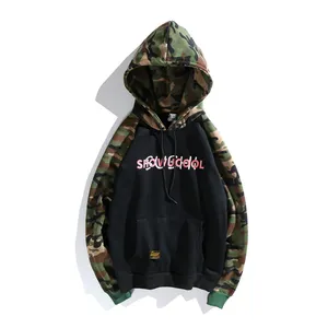 Tasarım kendi marka giyim, özel baskı mens hoodie