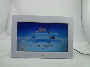 7 inch TFT-LCD khung ảnh kỹ thuật số hình ảnh Movie MP4 Máy nghe nhạc đồng hồ báo thức + từ xa - Product Image 4