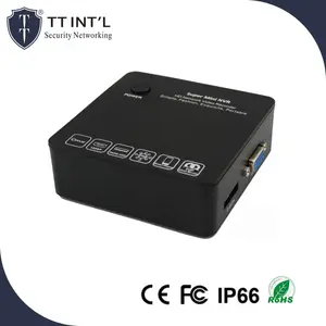 מיני IP NVR 4 ערוץ H.265 H.264 רשת דיגיטלי וידאו מקליט מיני NVR