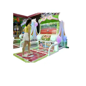 Popular Coin operated indoor sports arcade machine Double tennis talent for sale