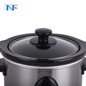 1.5L Draagbare Elektrische Crock Pot Slowcooker Roestvrijstalen - Product Image 3