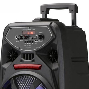 Ega Audio 8 pollice Scatola Della Tailandia MS Multimedia Outdoor Pa Sistema di Karaoke Portatile Trolley Altoparlante - Product Image 2