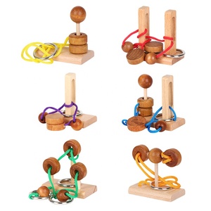 Meilleures ventes <span class=keywords><strong>Casse</strong></span>-tête en <span class=keywords><strong>bois</strong></span> Puzzle d'anneaux en <span class=keywords><strong>bois</strong></span> Puzzle de <span class=keywords><strong>corde</strong></span> en <span class=keywords><strong>bois</strong></span> MT6403 - Product Image 3
