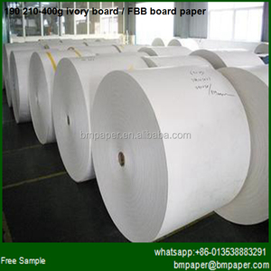 190 210 230 250-400gsm c1s <span class=keywords><strong>sbs</strong></span> paper board / conseil d'ivoire papier / papier ivoire - Product Image 3