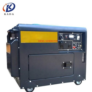 KADA 발전기 디젤 5 kva 디젤 발전기 6000w 침묵하는 디젤 엔진 발전기 5kv