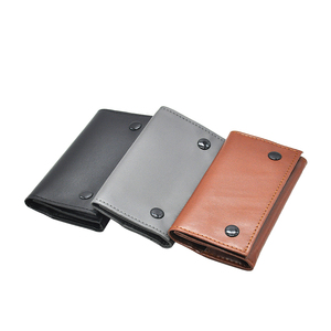 Custodia per tabacco in pelle PU con portacarte da 78 MM borsa per portafoglio per tabacco - Product Image 1
