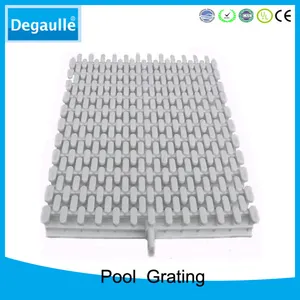 China Swimming Pool Gutter Drain Gitter, PVC Pool Gitter, Kunststoff abdeckung Drain Gitter