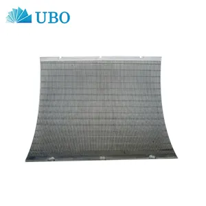 Wedge Wire Arc Sieve Bend Screen Run Down Plate Filter Side Hill Curved Strainer