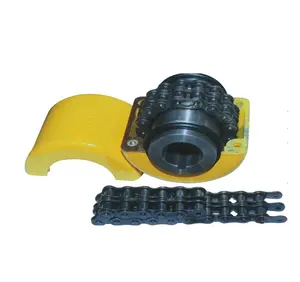 KC-10020 Chain Coupling Shaft Tyre Flexible Coupling Box High Quality Rubber TV Wooden Steel Standard OEM ODM Universal Coupling