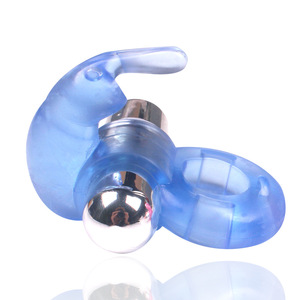 Sexspielzeug Rabbit Bullet Orgasmus Erektion Männer Silikon Penisring - Product Image 2