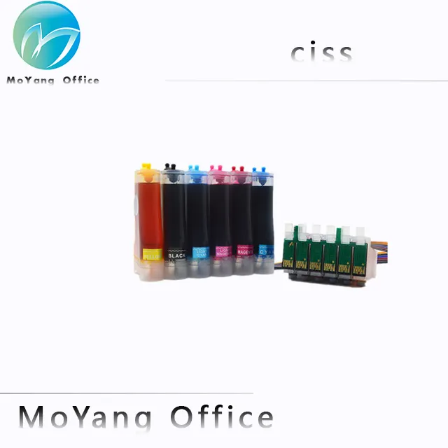 MoYang CISS T0811N T0821N serisi ile Epson için doldurulabilir kartuş T50 R330 R270 R290 R1400 mürekkep dağıtım sistemi