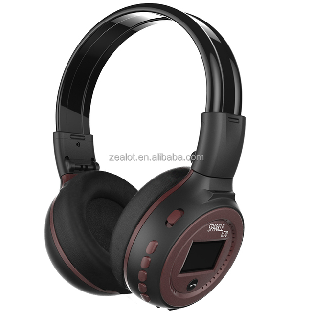 LCD Display Bluetooh Headphone ZEALOT B570 E570