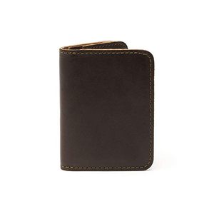 RFID Bloqueo de cuero de grano completo cuero bolsa Barón de cuero de cartera funky para hombres tarjeta titular de la cartera - Product Image 6