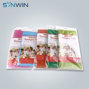 Khăn Trải Bàn Sinh Thái Không Dệt <span class=keywords><strong>Roll</strong></span> Spunbond Nonwoven Customized In Khăn Trải Bàn Dùng Một Lần Trắng Cho Bảng - Product Image 6