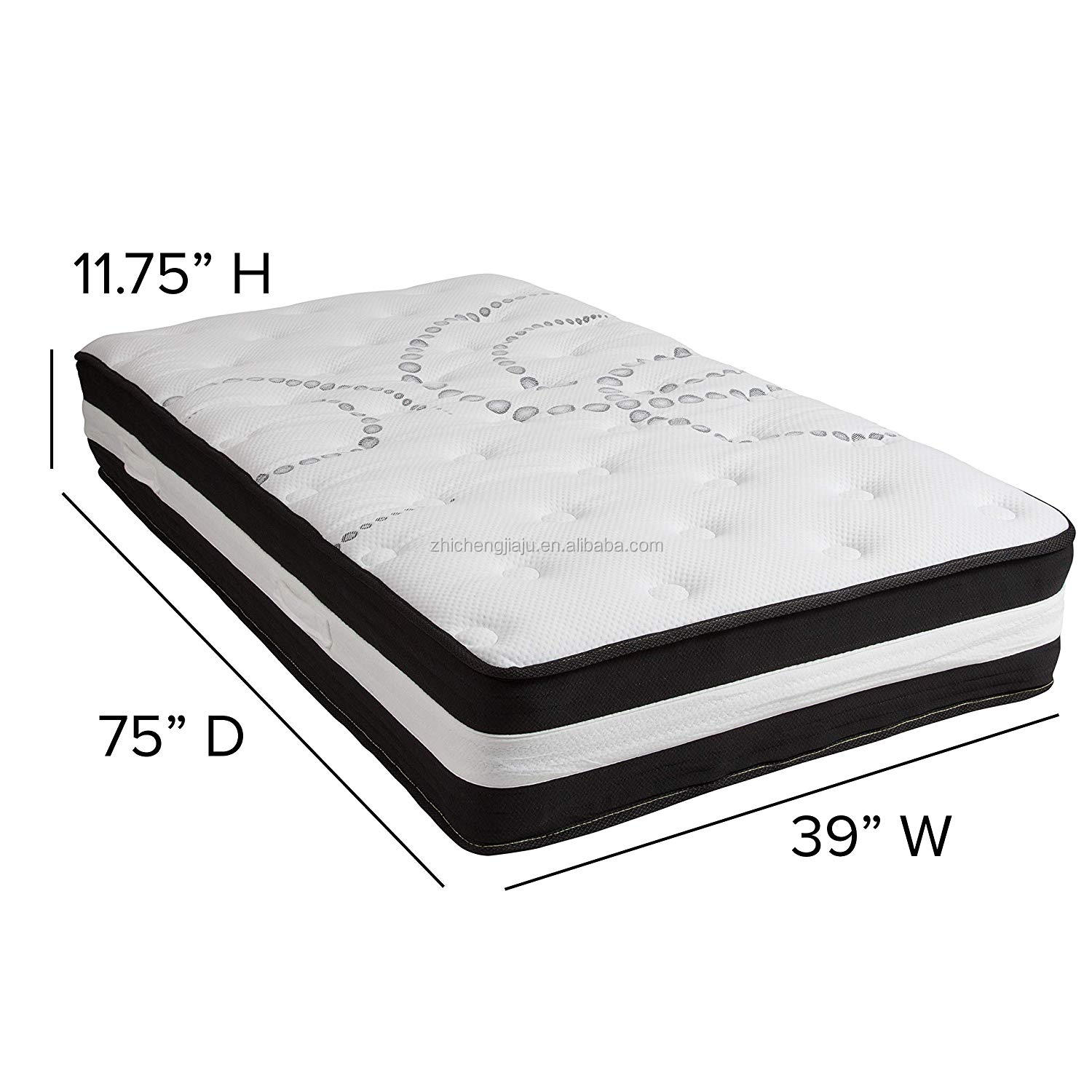 Prêt à expédier Jacquard matelas à Ressorts ensachés en tissu grossiste de Chine de prix usine D'OEM/ODM