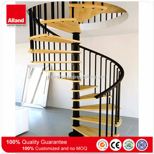 Interior <span class=keywords><strong>de</strong></span> <span class=keywords><strong>madera</strong></span> maciza loft pequeñas escaleras <span class=keywords><strong>de</strong></span> <span class=keywords><strong>caracol</strong></span> - Product Image 4
