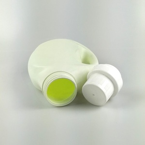 Bouteille en plastique HDPE personnalisée de 1L/2L pour détergent et blanchiment, avec poignée de transport et <span class=keywords><strong>bec</strong></span> verseur - Product Image 4