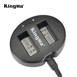 ที่ชาร์จแบตเตอรี่คู่ KingMa สำหรับแบตเตอรี่ LP-E12 สำหรับกล้อง Canon <span class=keywords><strong>EOS</strong></span> M M2 <span class=keywords><strong>M10</strong></span> 100D Kiss X7 Rebel SL1 กล้องดิจิตอล - Product Image 2