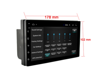 DDP 7 "1024*600 écran HD <span class=keywords><strong>2</strong></span> <span class=keywords><strong>Din</strong></span> Android lecteur DVD de voiture universel Double <span class=keywords><strong>Din</strong></span> <span class=keywords><strong>autoradio</strong></span> GPS MP3 conçu <span class=keywords><strong>Installation</strong></span> de tableau de bord - Product Image 5