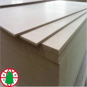 Material de fibra de madera 2-25mm llanura MDF para muebles y consticture - Product Image 4