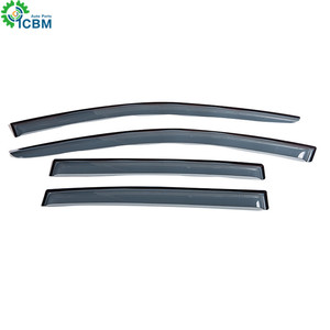 แผ่นบังแดดกันฝนแบบอะคริลิค PMMA สำหรับรถยนต์ รุ่น <span class=keywords><strong>ICBM</strong></span> ขายดี สีดำ พร้อมการรับประกัน 1 ปี สำหรับรถยนต์ Accord ปี 13-15 - Product Image 4