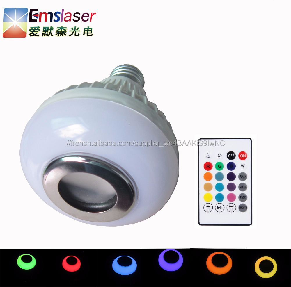 Nouveau Design Coloré LED Ampoule Danse E27 Ampoule Lampe Accueil Parti Mini Éclairage de Scène