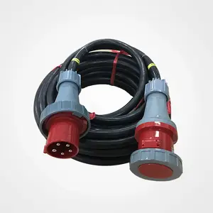 63A 5 hilos cable eléctrico de la caja de control