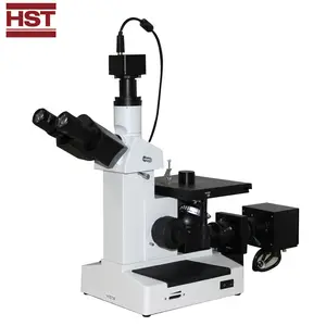 Microscopio metálico positivo 4XC, detección de polvo de partículas agrandadas, 1000X