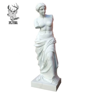 Famosas Esculturas y Tallados en Piedra, Estatua <span class=keywords><strong>de</strong></span> <span class=keywords><strong>Venus</strong></span> <span class=keywords><strong>de</strong></span> Milo <span class=keywords><strong>Griega</strong></span> en Mármol Blanco - Product Image 3