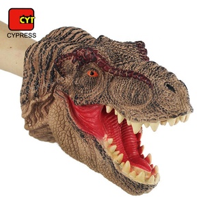 Dinosauri Juguetes | Grande <span class=keywords><strong>giocattolo</strong></span> realistico del burattino della mano del dinosauro di Tyrannosaurus <span class=keywords><strong>Rex</strong></span> animale in vendita - Product Image 4