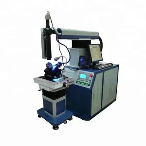 Máquina de soldadura láser de metal automática de 4 ejes con láser YAG, CE /ISO 90001 Máquinas de soldadura láser de reparación de moldes emitidas