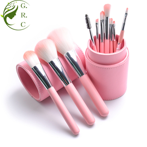 Profesional de <span class=keywords><strong>maquillaje</strong></span> cepillos limpiador cosmético Etiqueta Privada hacer de cepillo Rosa 10pcs cepillo de <span class=keywords><strong>maquillaje</strong></span> - Product Image 4