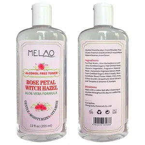 Best Face Skin Rose flower water whitening and firming rose petal whitch hazel Toner