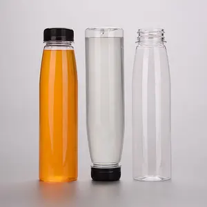 350 Ml OEM ODM Thương Hiệu Logo In Ấn Nhãn Tùy Chỉnh Rỗng Chai Nhựa Nhà Sản Xuất PP Tamper Evident Cap PET Chai Nước Khoáng