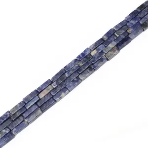 4x13mm 이우 고품질 뜨거운 판매 느슨한 천연석 쥬얼리 Lapis Lazuli 비즈 스톤