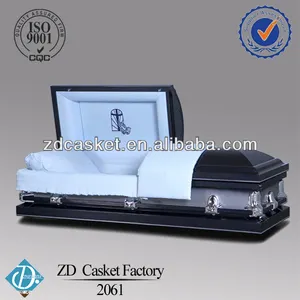 Funeral Casket Coffin Enterprise Best Price Steel Metal Funeral Caskets Coffins 2061