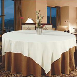 <span class=keywords><strong>Tovaglia</strong></span> in tessuto taglie personalizzate ristorante Hotel 100% <span class=keywords><strong>cotone</strong></span> intrecciato bianco neve tinta tinta unita tovaglie per festa nuziale - Product Image 2