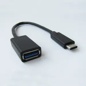 Kustom Reversibel Tipe C USB 3.1 untuk USB 3.0 Female Kabel Data untuk MacBook/Nokia N1 OnePlus