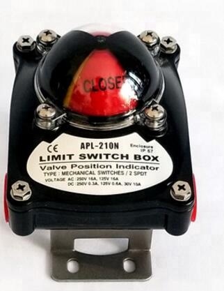 APL-210N Limit Switch Box - Black Aluminum Alloy Valve Position