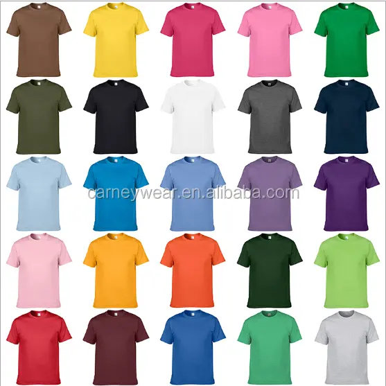 wholesale comfort colors t-shirt manufacturers custom mens bulk blank plain t-shirts