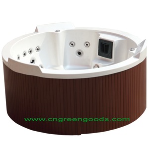 Jacuzzi Redondo de Acrílico para Exteriores, para 4 a 5 Personas, Esquinero, el Mejor Jacuzzi <span class=keywords><strong>Redetube</strong></span> - Product Image 3