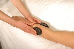 Großer Massage stein Basalt Hot Rocks Ovaler Massage stein - Product Image 6