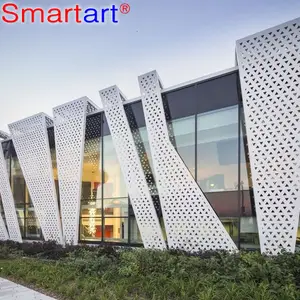 Lưới Tản Nhiệt Cửa Sổ Trang Trí Smartart 2022, Màn Hình Tấm Nhôm Mashrabiya Cắt Bằng Laser